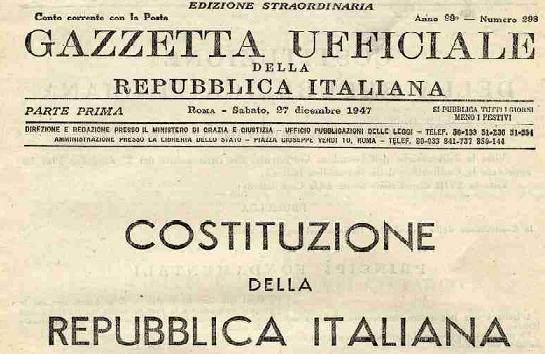La Costituzione