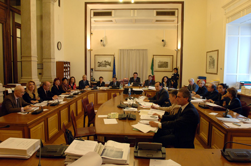 Aula della Commissione Cultura della Camera