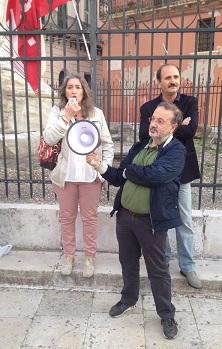 Rosa SAVOIA - manifestazione 18 maggio 2015